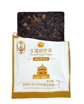 144g 중국 차 차 코르디사이프스 차 핸드메이드 암흑 차 친구 및 가족에게 선물