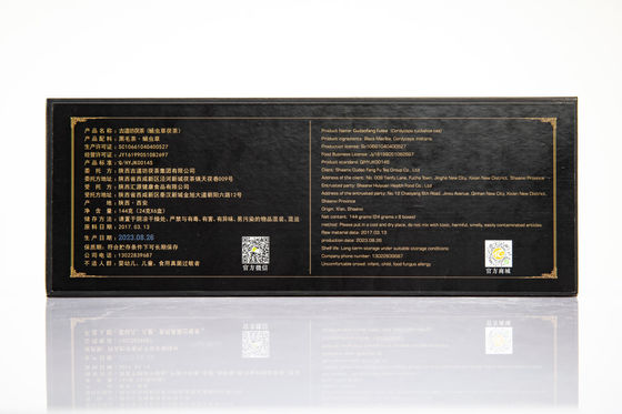 144g 중국 차 차 코르디사이프스 차 핸드메이드 암흑 차 친구 및 가족에게 선물