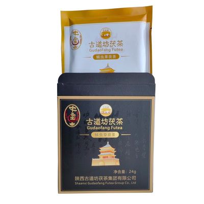 맞춤형 암흑 차 맑은 중국 전통 압축 된 Jingyang Futea 5-10 년 0.144kg