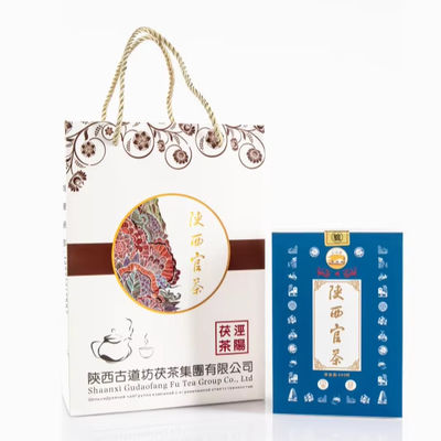 유기농 암흑차 벽돌?? 시 공식 중국 유기농 발효 차 자연 재료