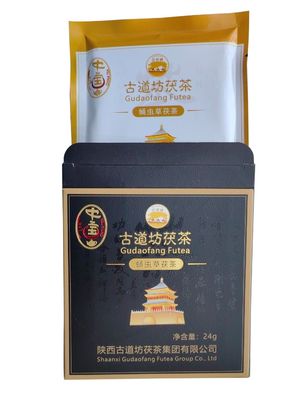 건강 한 차 경험 을 위해 산시 에서 발효 된 유기농 암茶 벽돌 FuTea